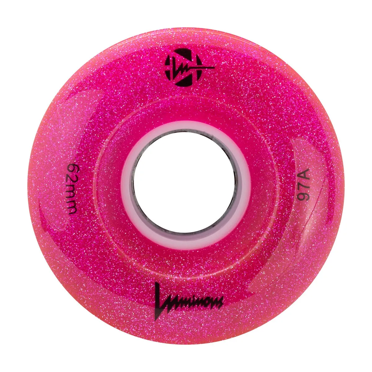 LUMINOUS - LED QUAD WHEELS - 62mm 97A