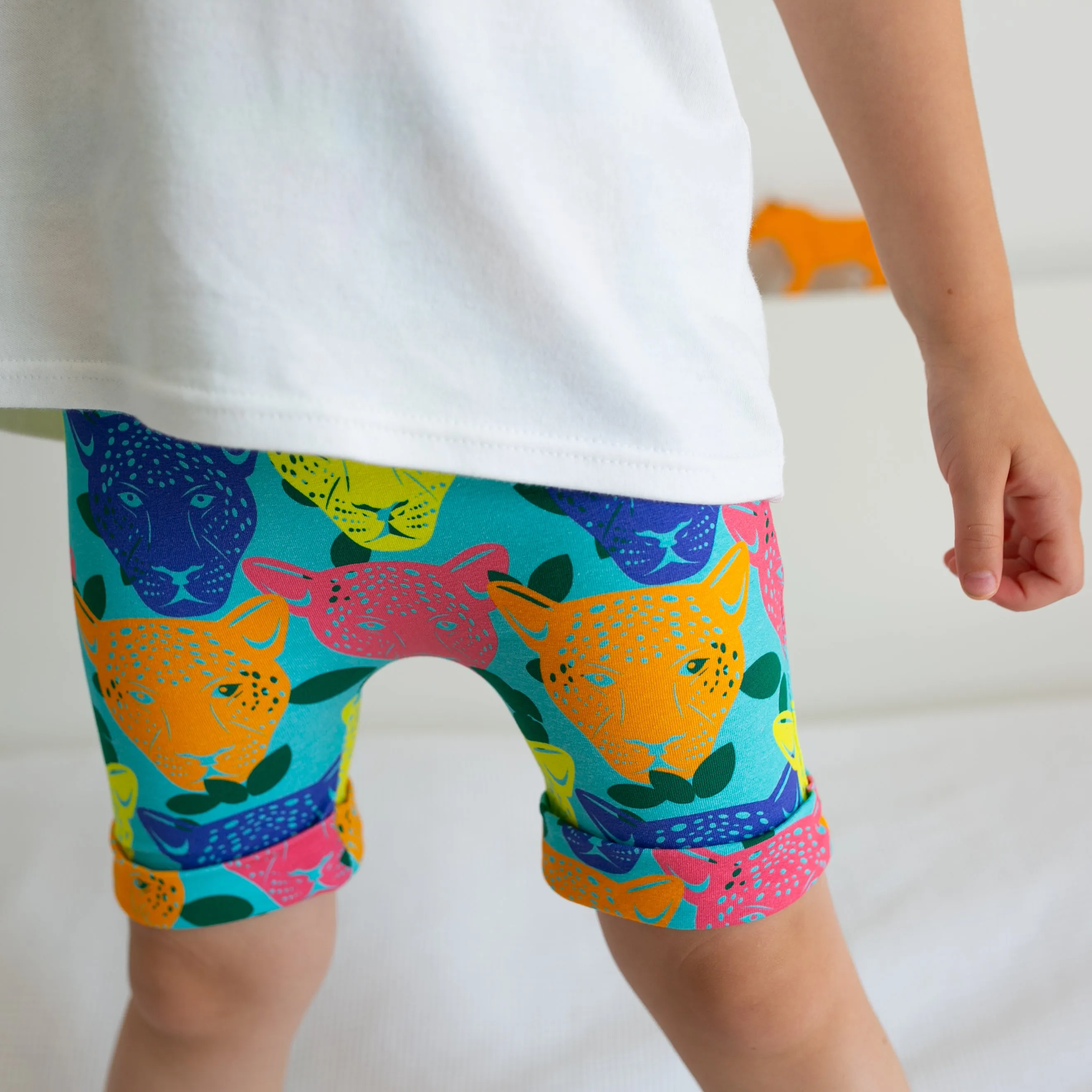 Luminous Leopard Shorts