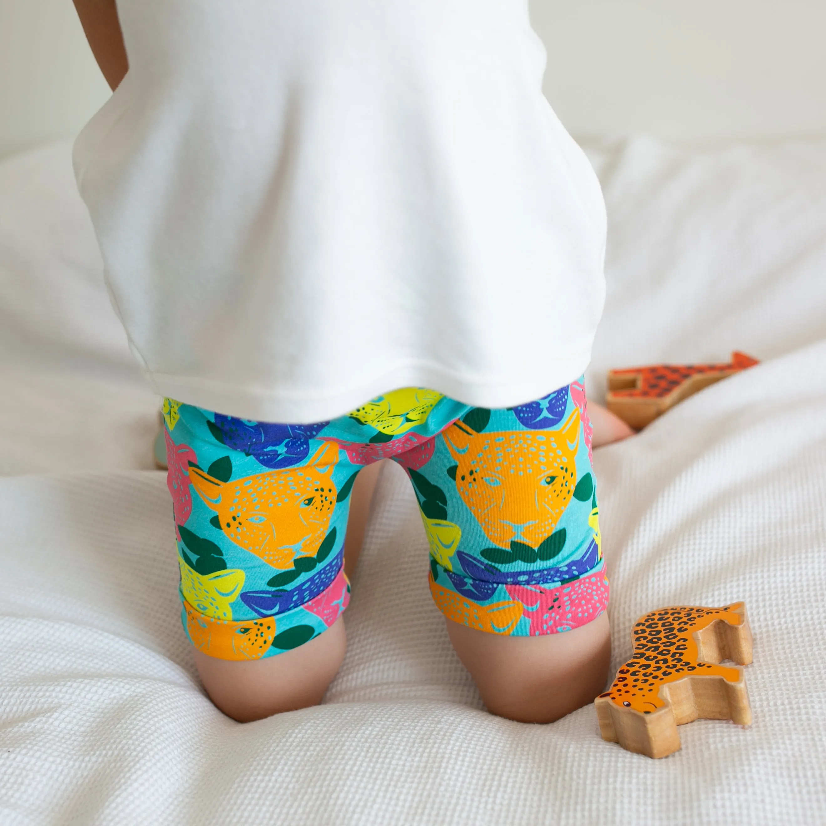 Luminous Leopard Shorts