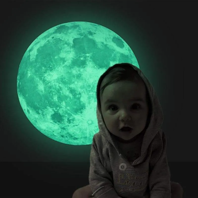 Luminous Moon Sticker