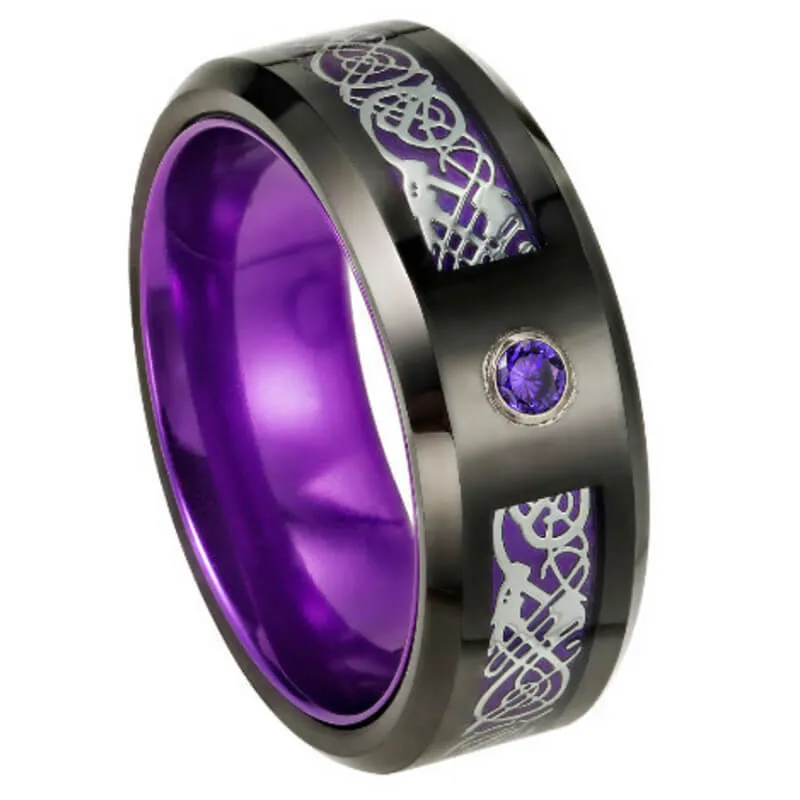 Luminous Tungsten Ring