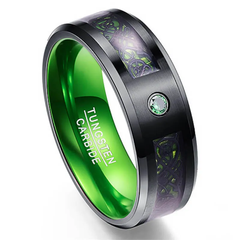 Luminous Tungsten Ring