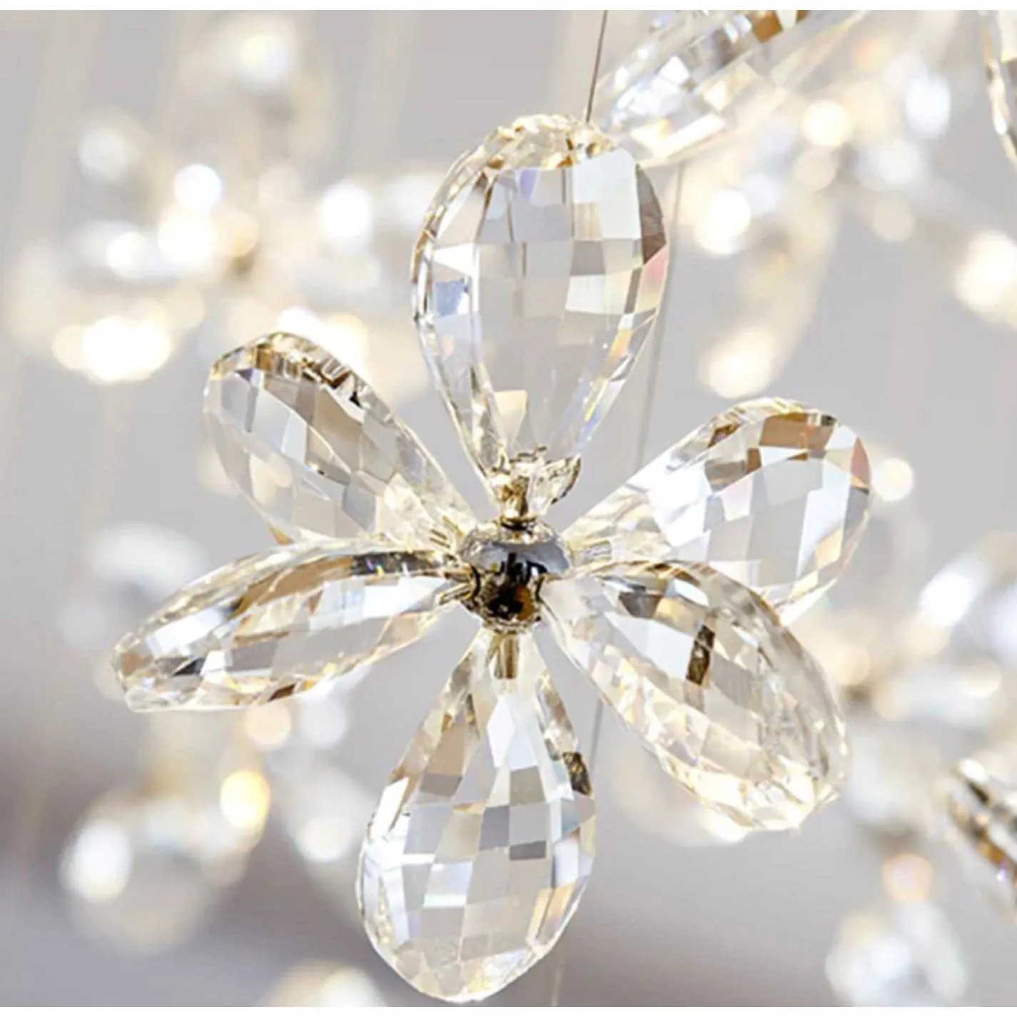 Luxury Crystal Butterfly Ceiling Chandelier