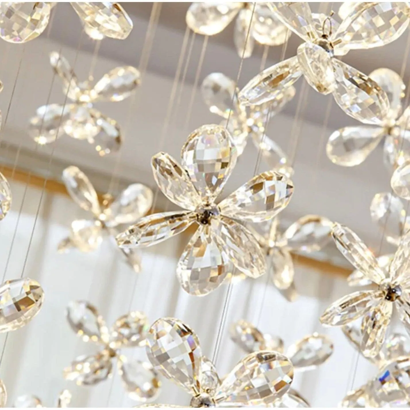 Luxury Crystal Butterfly Ceiling Chandelier
