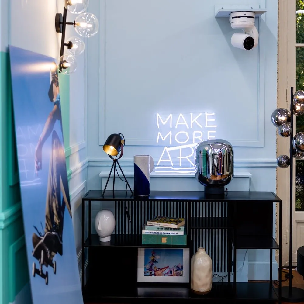 Make More Art, LED neon sign