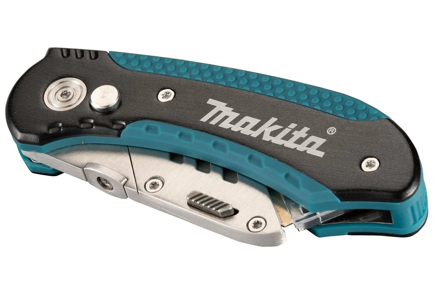 Makita - Quick Change Folding Utility Knife With 10-Pc Blades