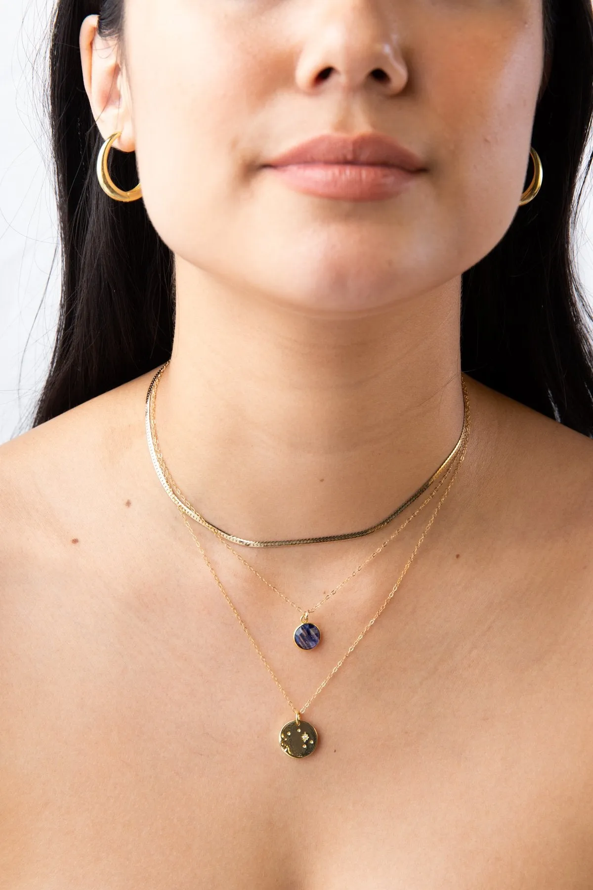 Man in the Moon Necklace