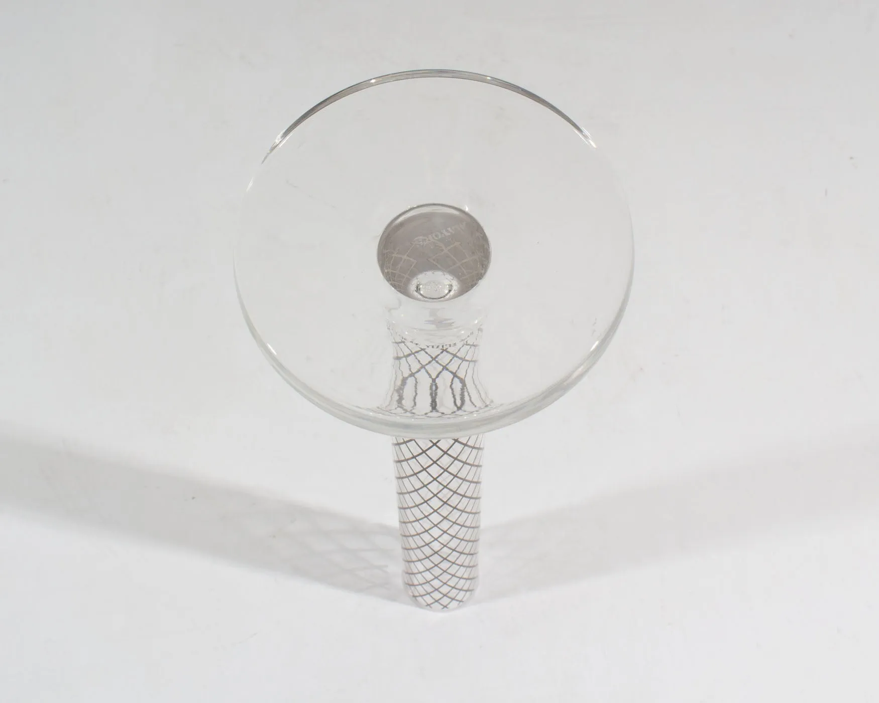 Marco Susani Sottsass Associates HWC Egizia Glass Overlay Vase
