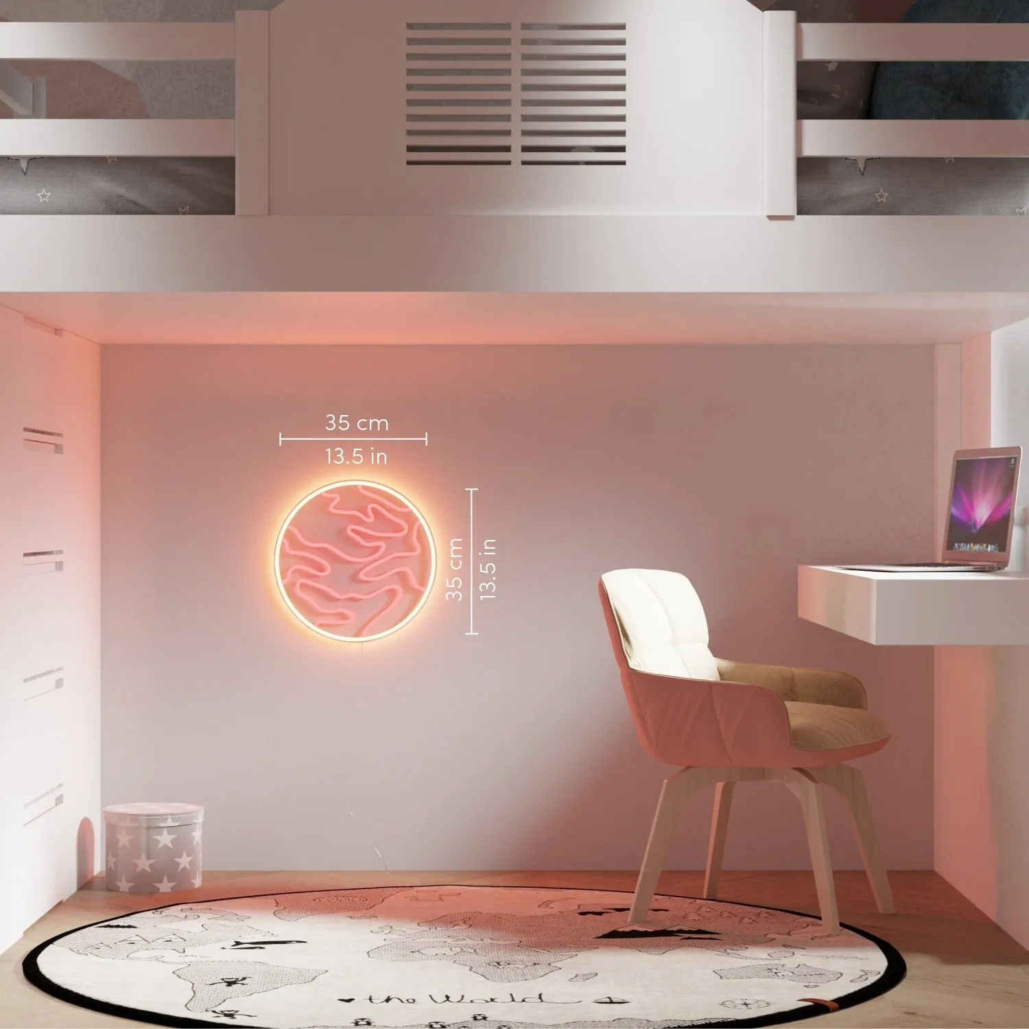 Mars - LED neon sign