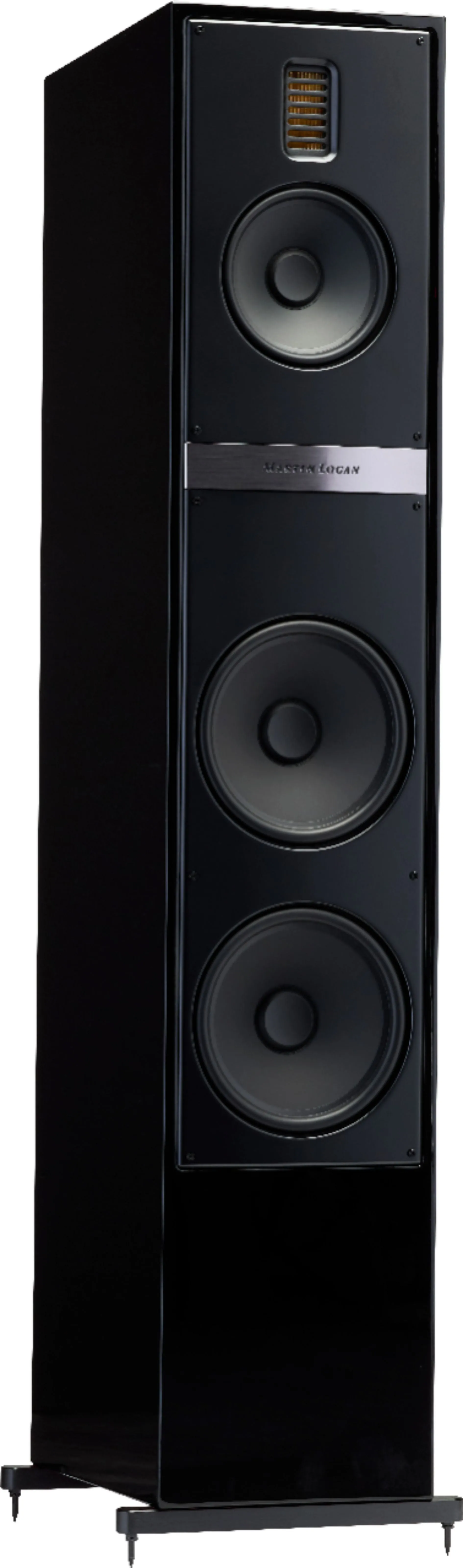 MartinLogan - Motion Dual 8" Passive 2.5-Way Floor Speaker (Each) - Gloss Black