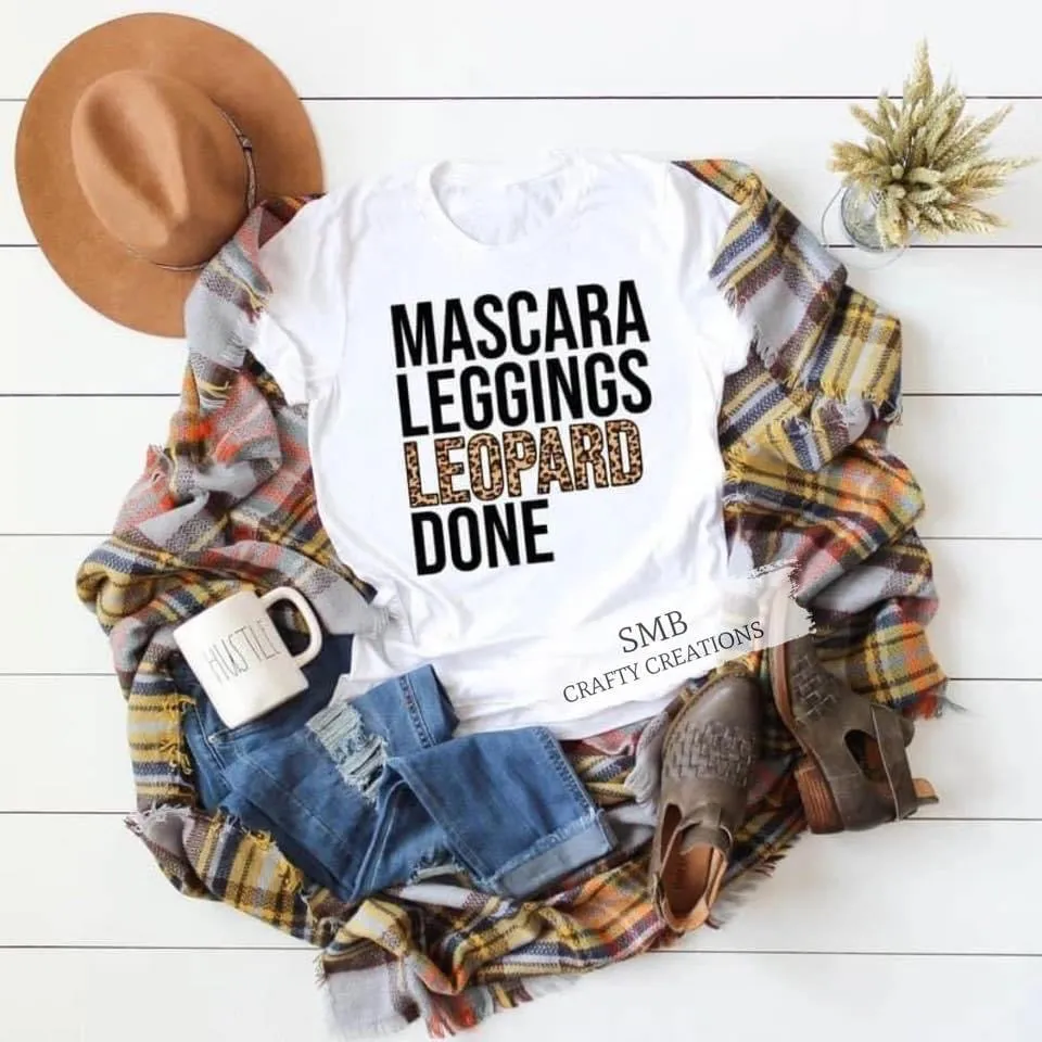 Mascara Leggings Leopard Done