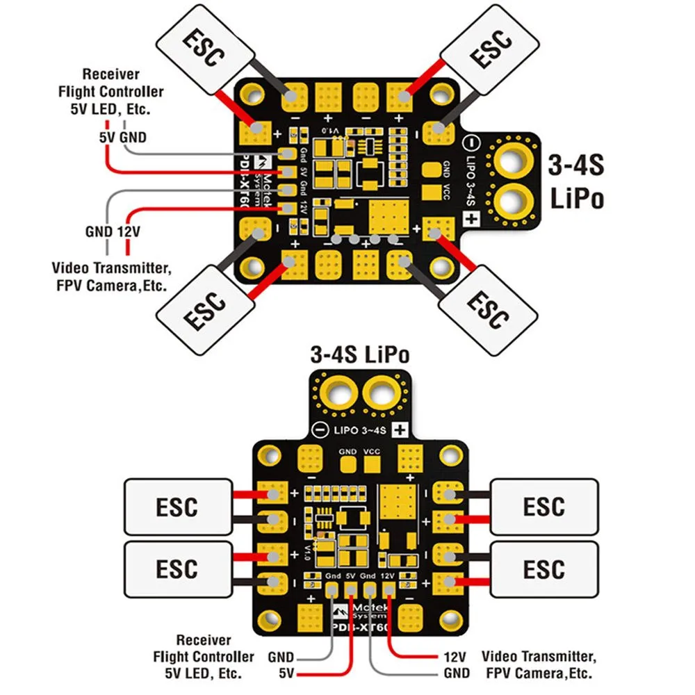 Matek PDB-X60 Power Distribution Board