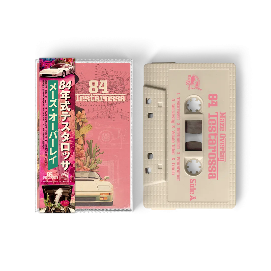 Maze Overlay - 84 Testarossa (Cassette Tape With Obi Strip)