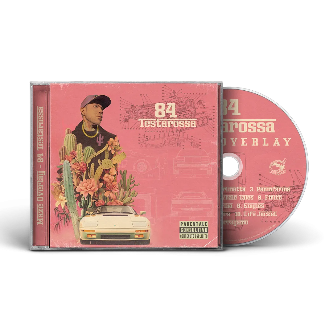 Maze Overlay - 84 Testarossa (Jewel Case CD)