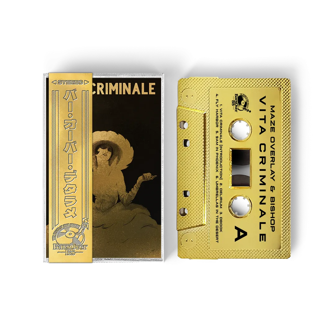 Maze Overlay - Vita Criminale (Retro Gold Tape) (ONE PER PERSON) (ONLY 5)