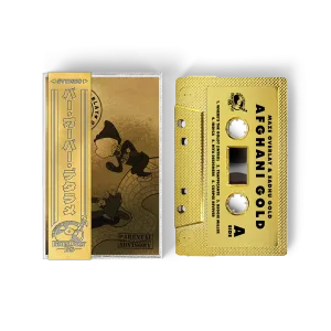 Maze Overlay x Sadhugold - Afghani Gold (Gold BarsOverBS Cassette Tape With Obi Strip)(1 PER CUSTOMER)  (Bonus Track Feat. Roc Marci Produced By WahrSeason)