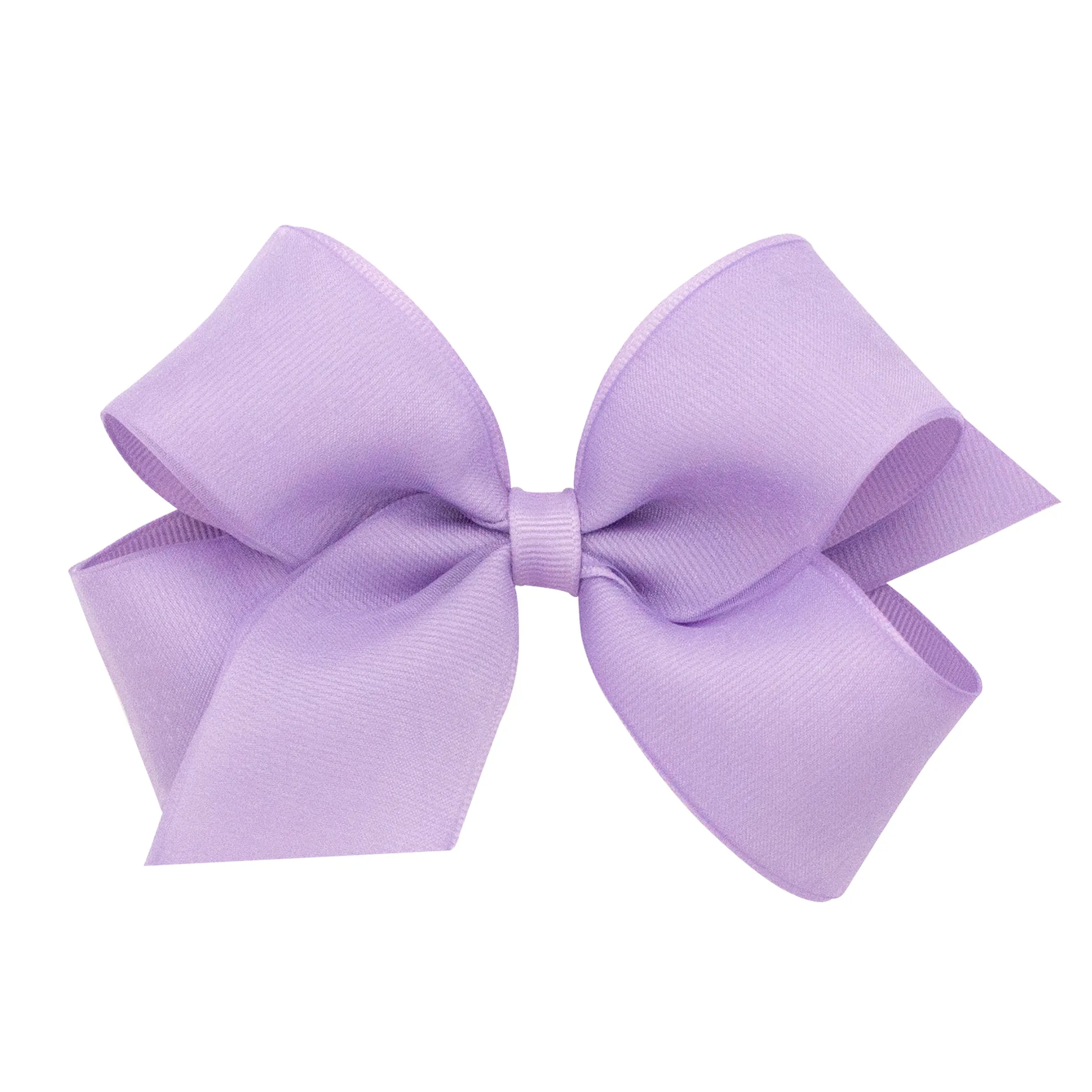 Medium Overlay Grosgrain Bow on Clippie (55  Colors)