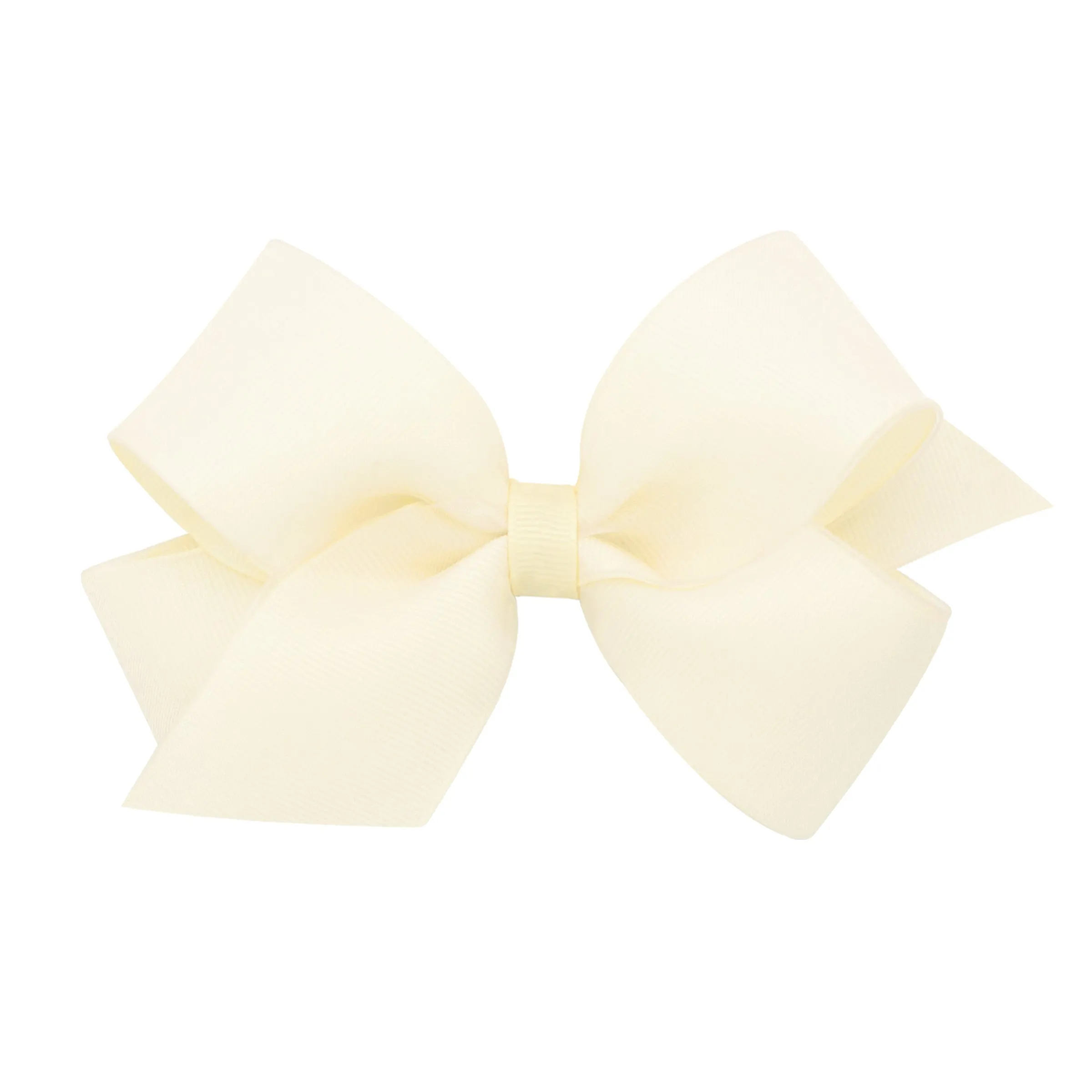 Medium Overlay Grosgrain Bow on Clippie (55  Colors)
