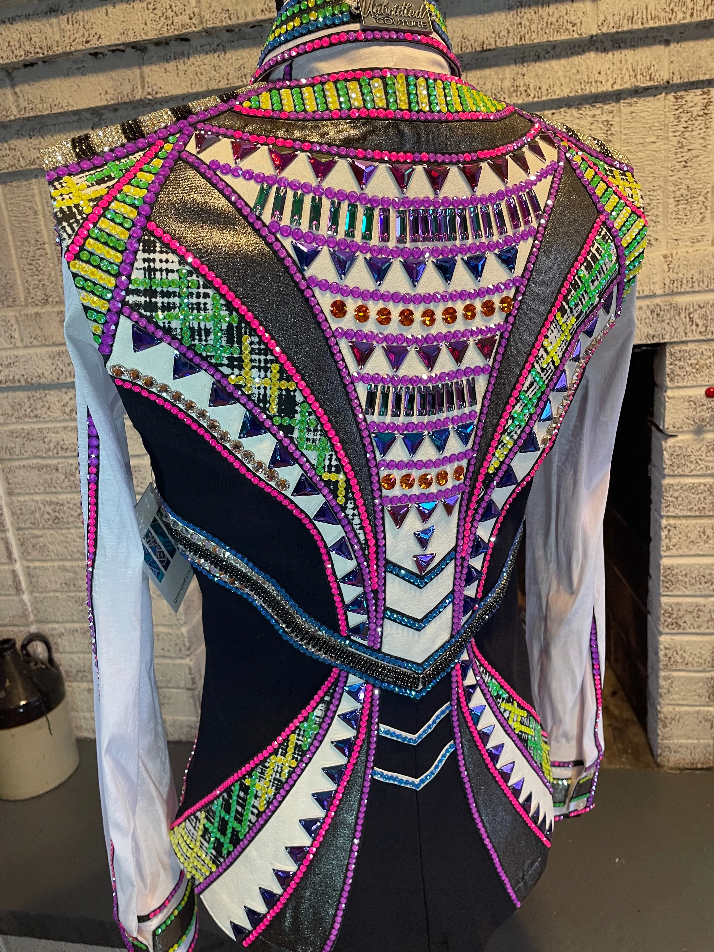 Medium Unbridled Couture vest set