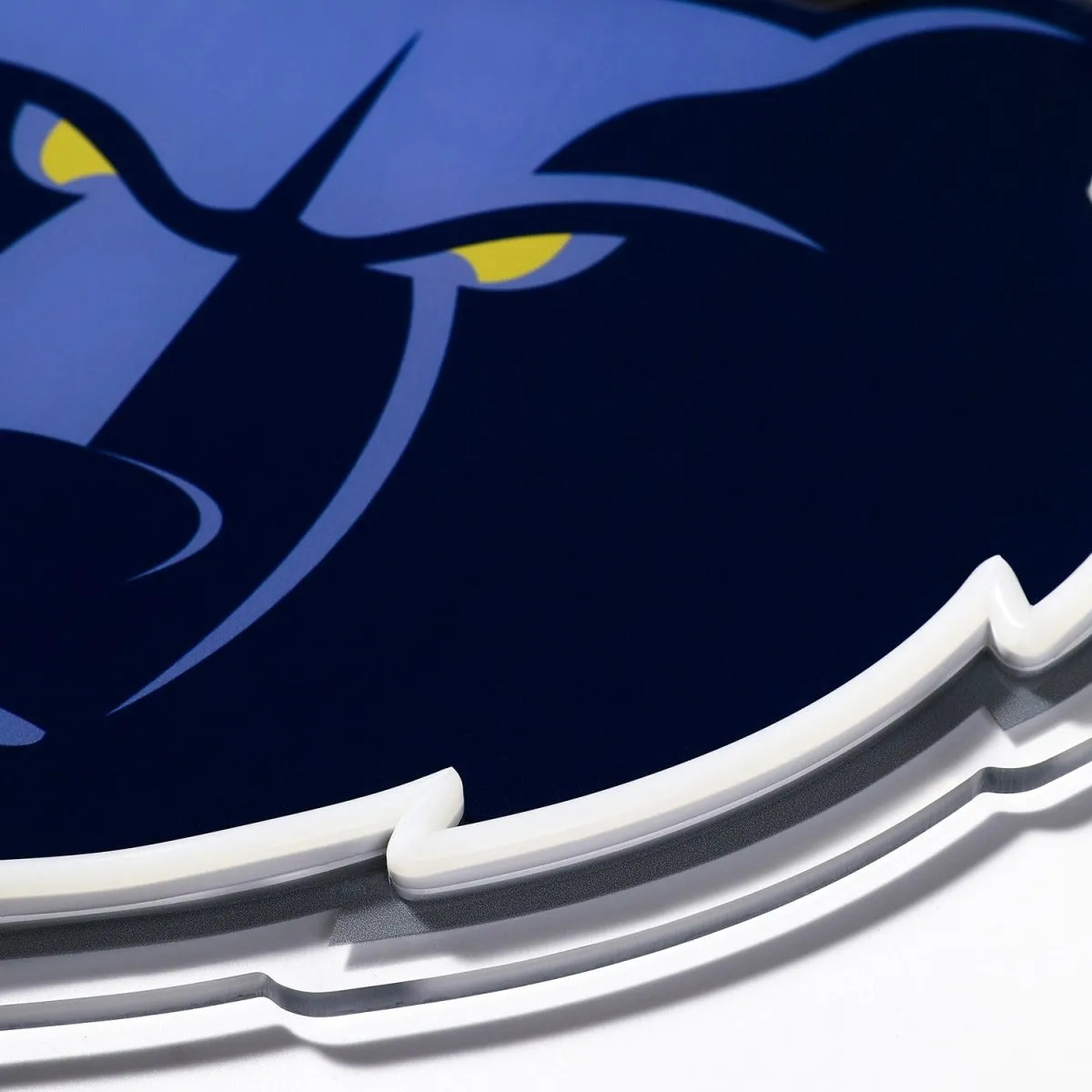 Memphis Grizzlies: Die-Cut LED Neon Sign