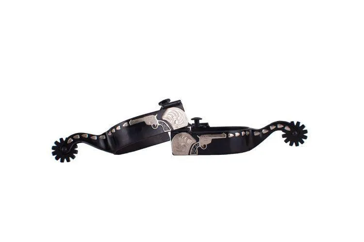 MENS BLACK GUN SPUR
