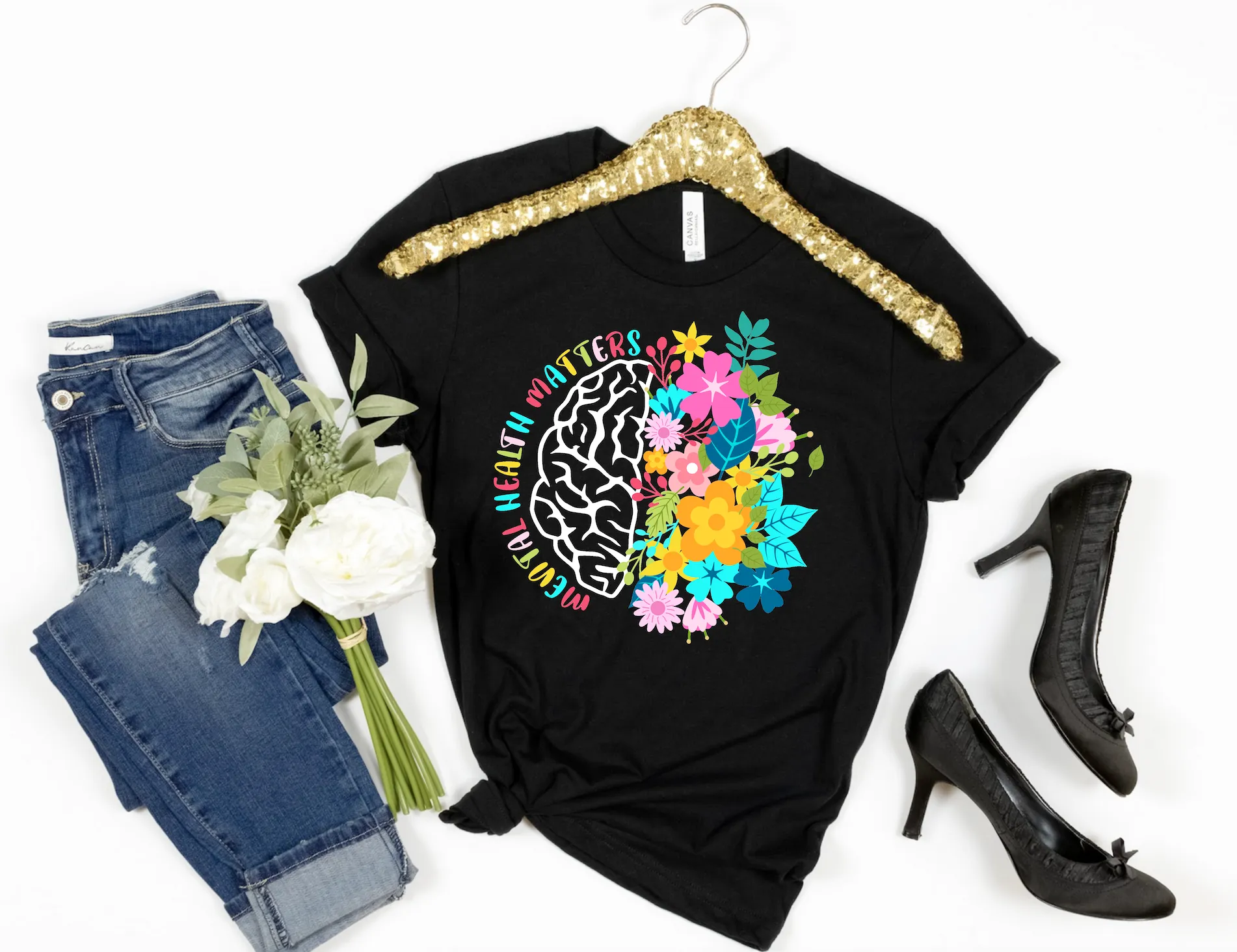 Mental Health Mattes White Brain (D281)