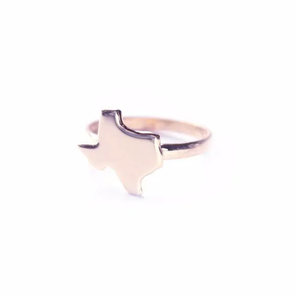 Metal State Ring