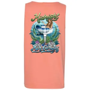 Midnight Mergarita Boyfriend Tank (Terracotta)