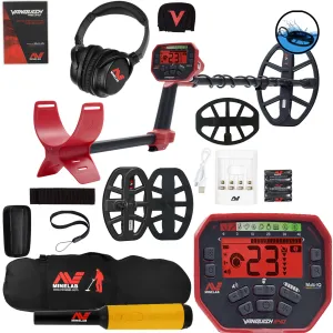 Minelab VANQUISH 540 Pro Pack Detector w/ 2 Coils, Pro-Find 35 Pinpointer, & Bag
