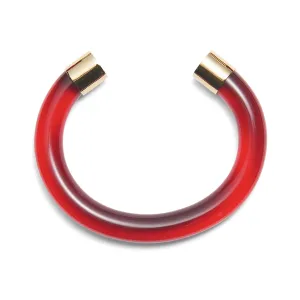 Mirage Bangle in Gold and Red