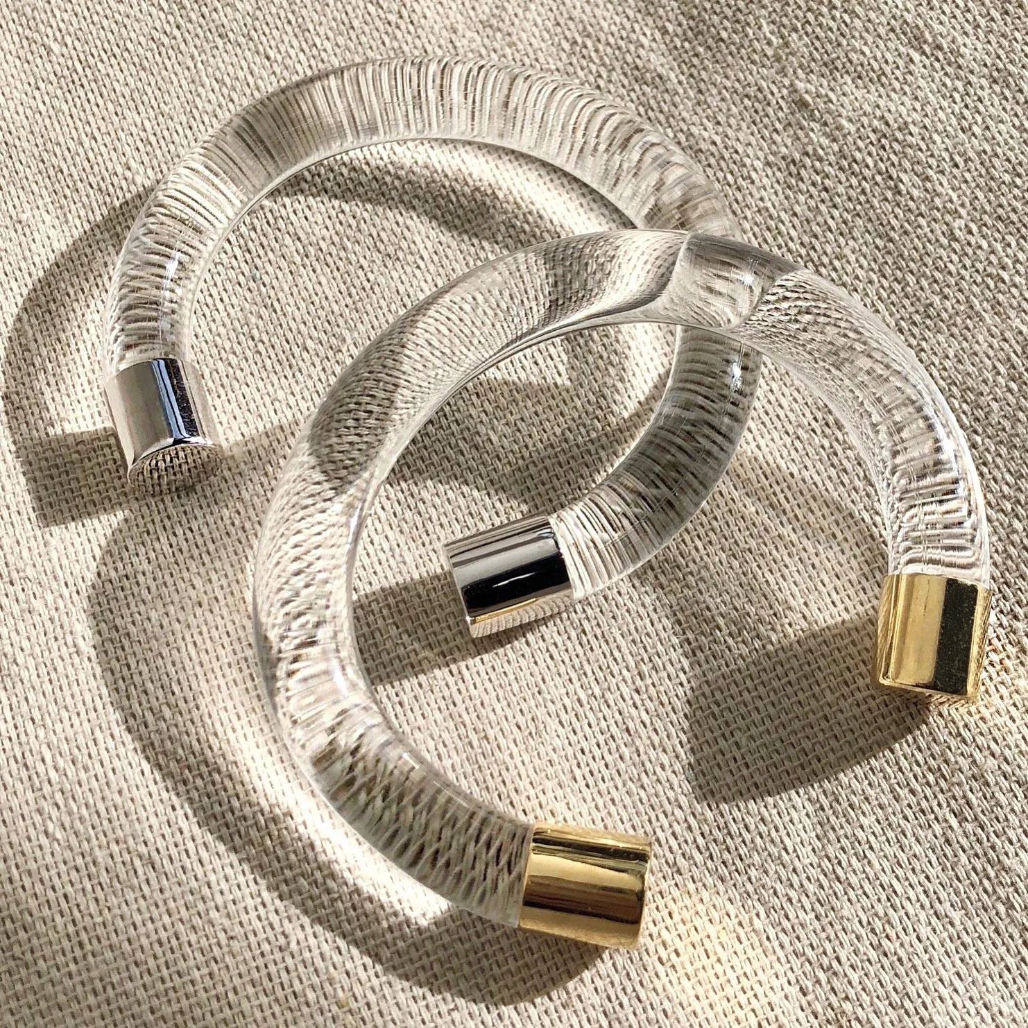 Mirage Bangle in Gold
