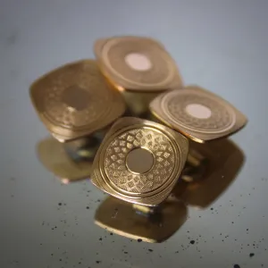 Modernist Soft Square Cufflinks