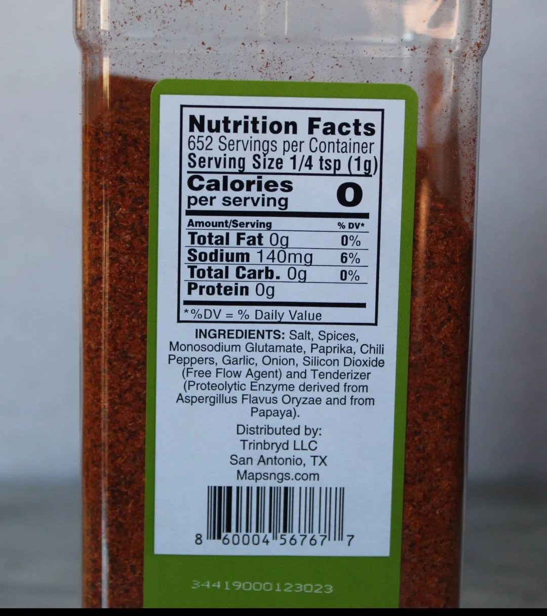 Mona's All Purpose Seasoning 20.5 oz.-3 Flavors Available