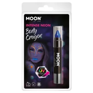 Moon Glow Intense Neon Uv Body Crayons, Blue
