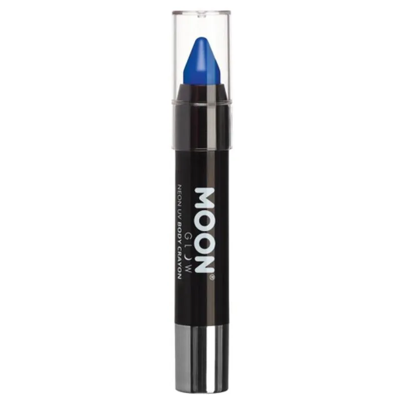 Moon Glow Intense Neon Uv Body Crayons, Blue