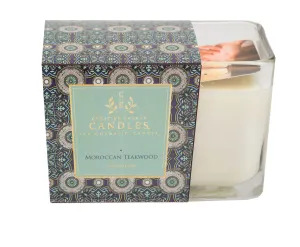Moroccan Teakwood Candle, 10 oz
