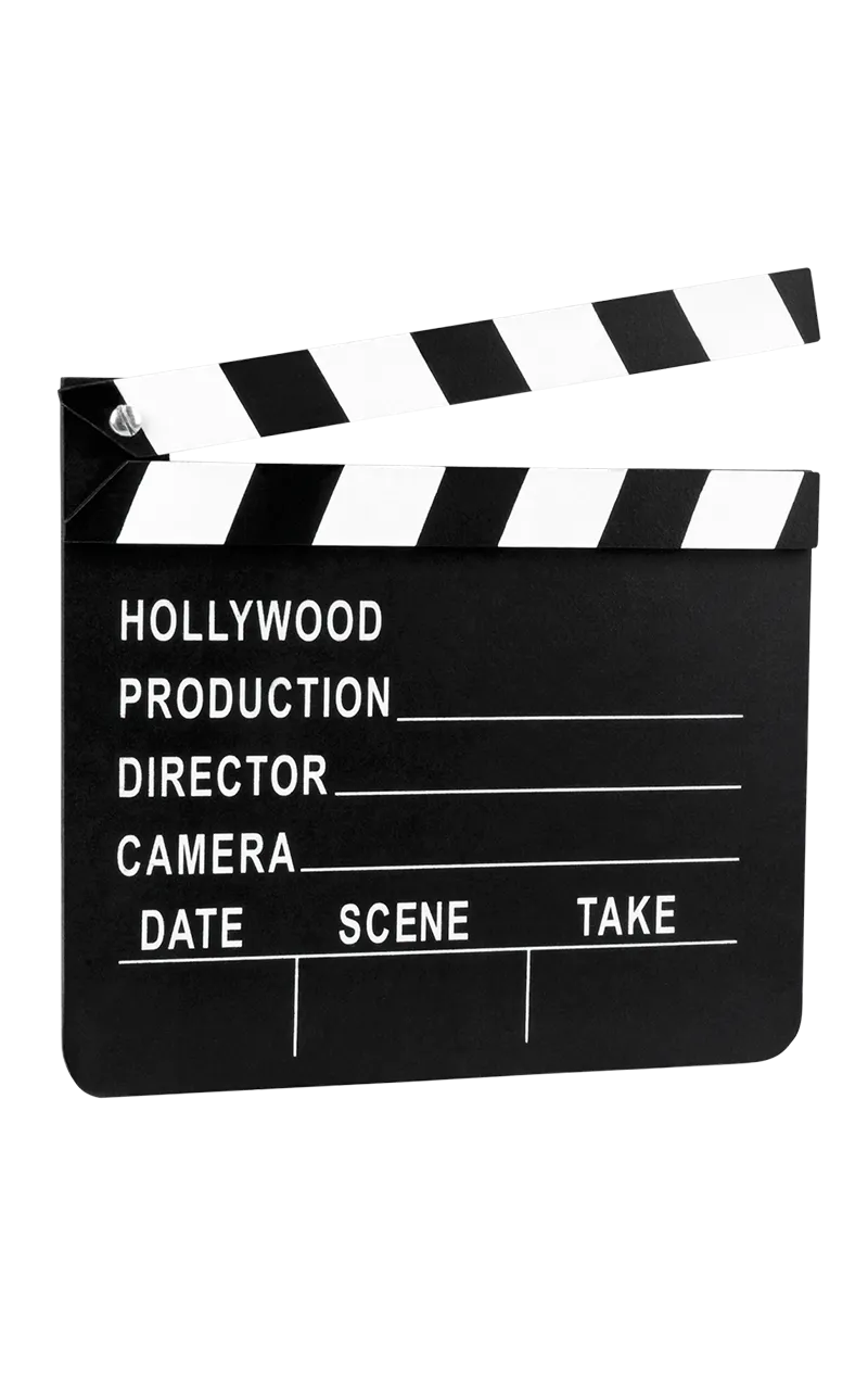 Movie Clapperboard Accessory