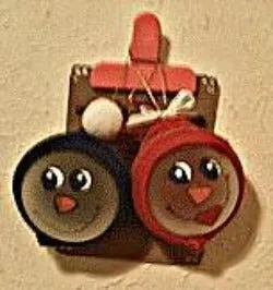 Mr. & Mrs. Frosty Ornaments (special order - sold out)