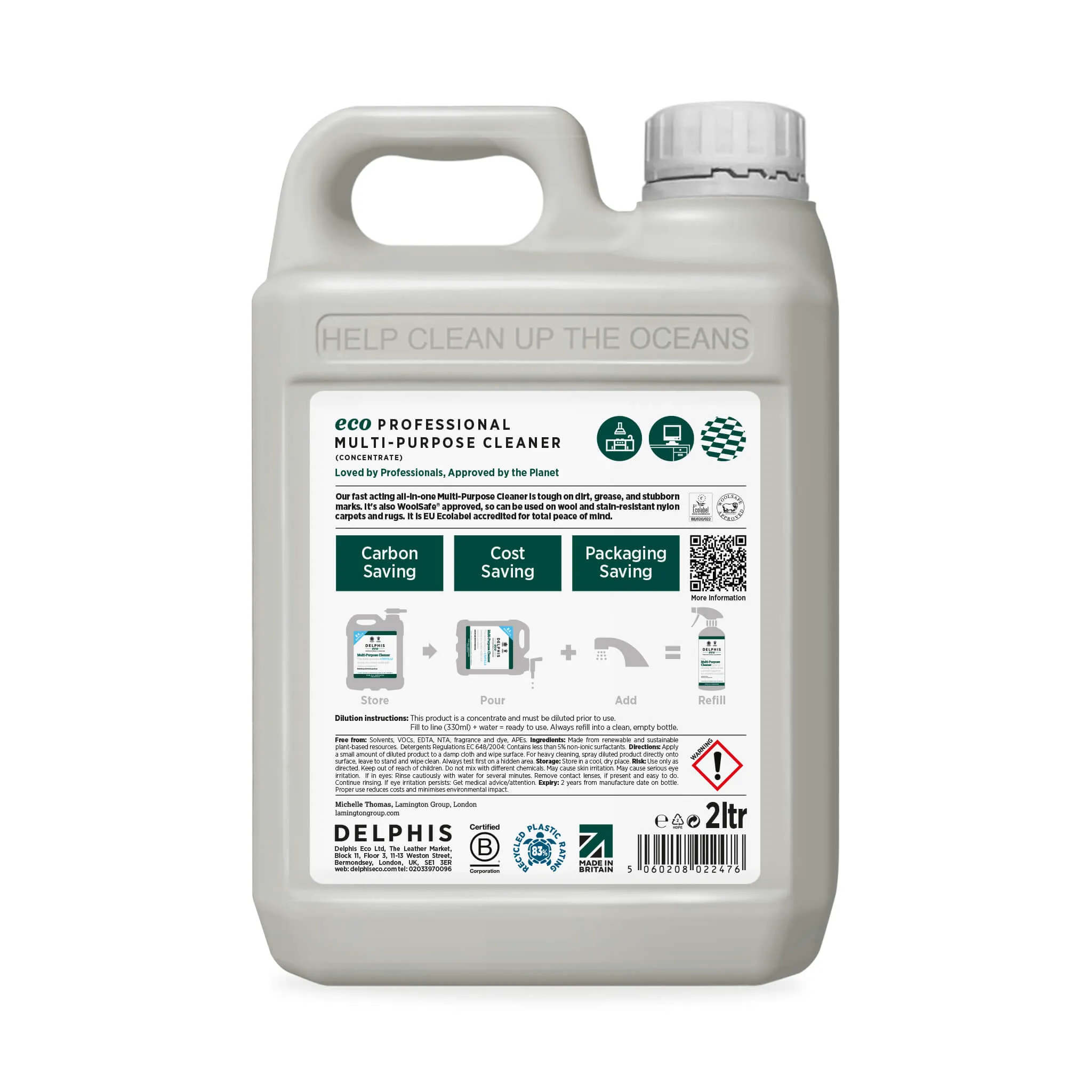 Multi-Purpose Cleaner 2L Refill (Concentrate)