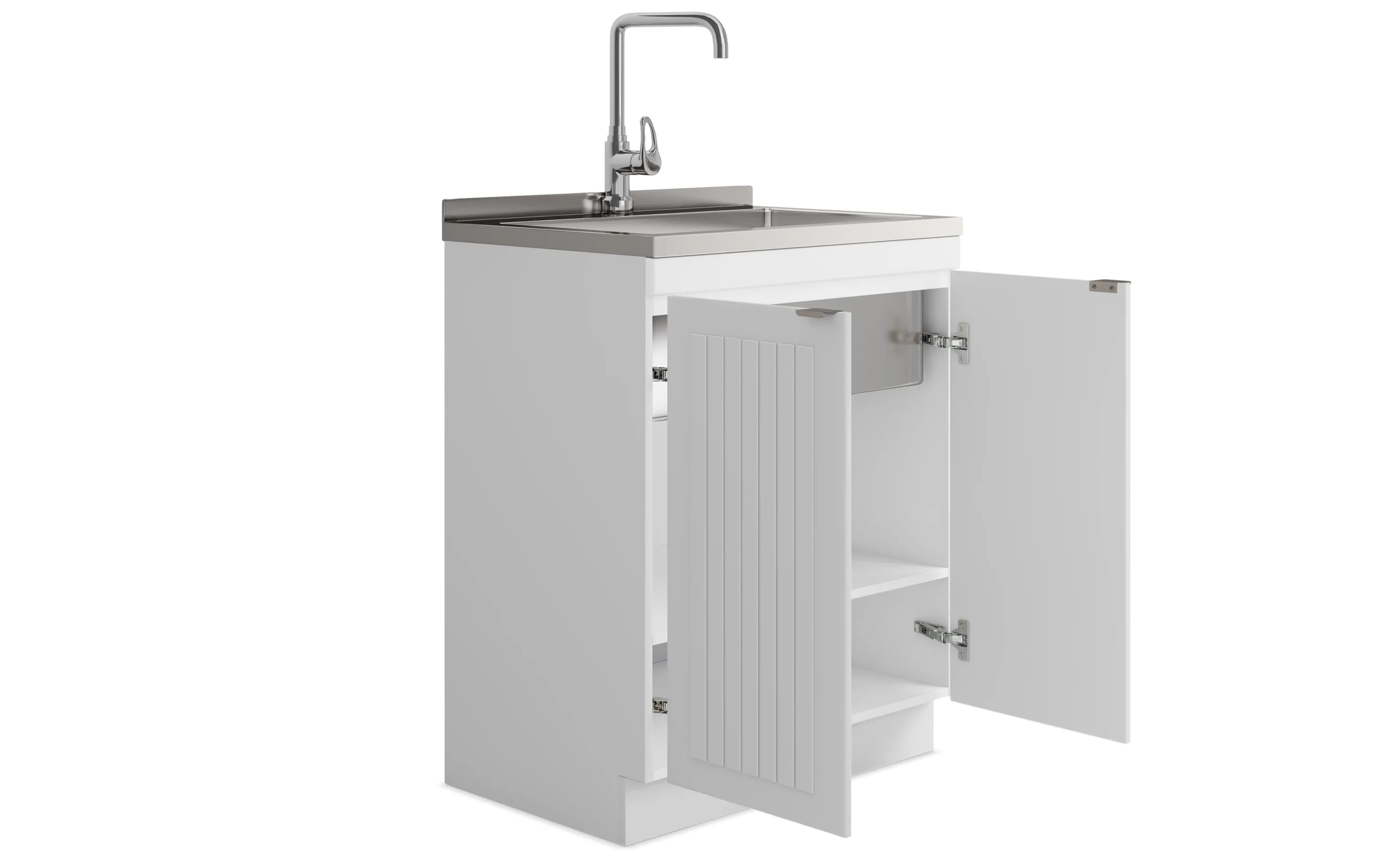 Murphy All-In-One 28-inch Laundry Utility Sink and Cabinet