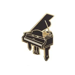 MUSICAL PIN Piano Black