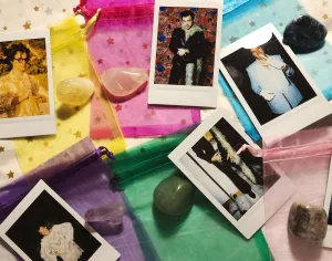 Mystery Polaroid Crystal bag