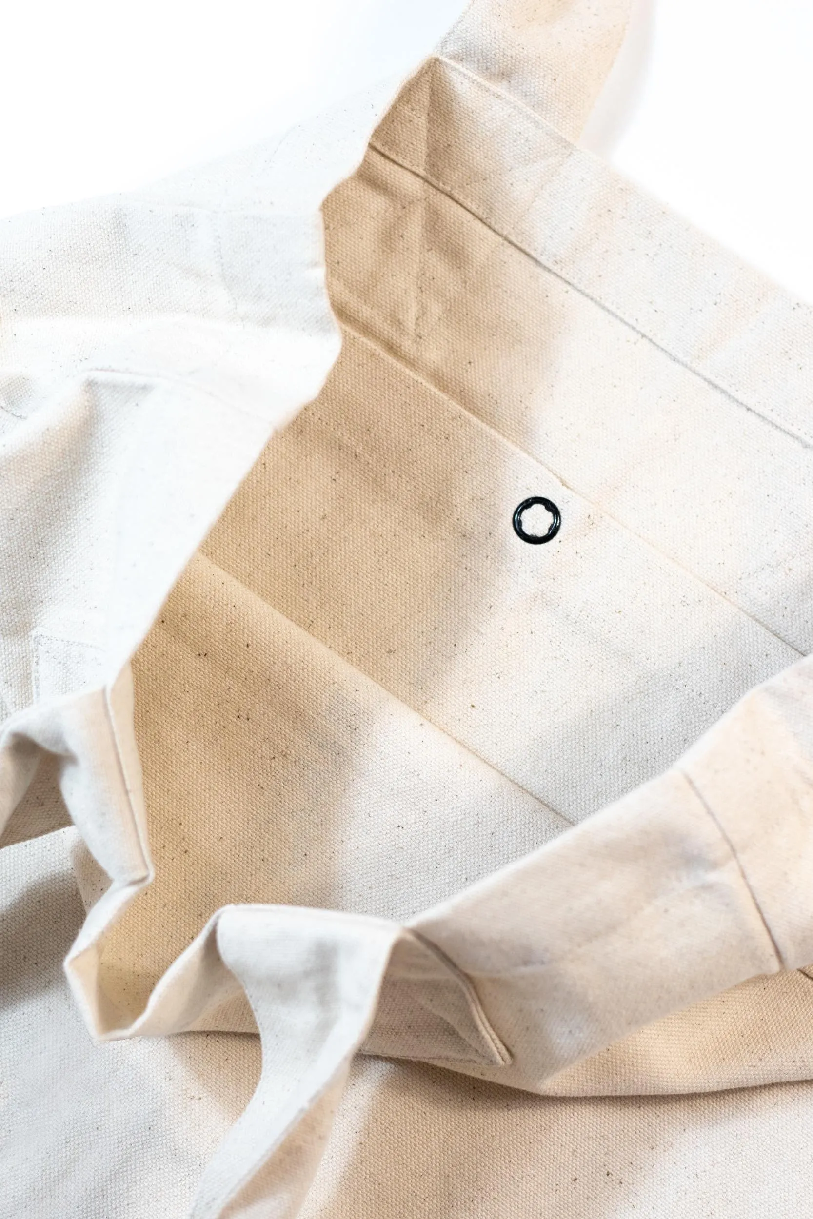 Natural 100% Recycled Cotton Everyday Tote - ESTd Logo