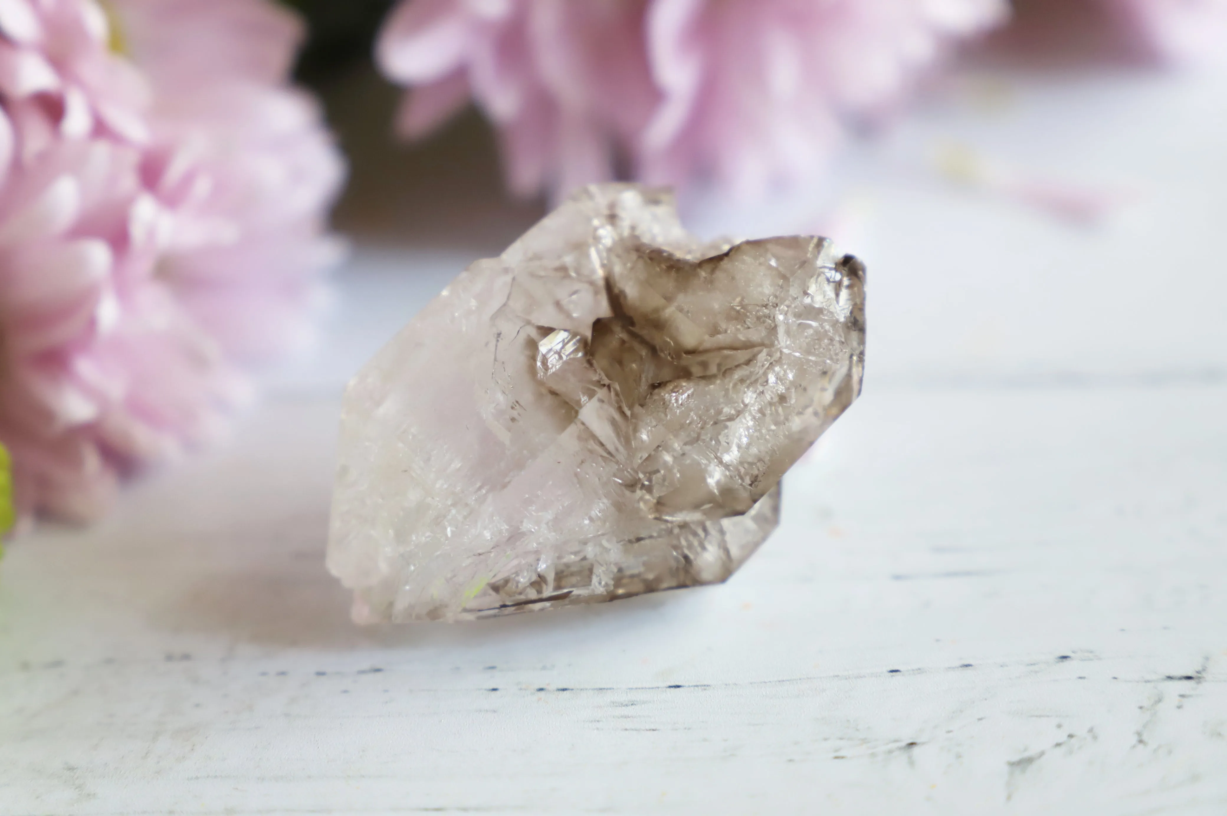 Natural Smoky Elestial Quartz | 89g