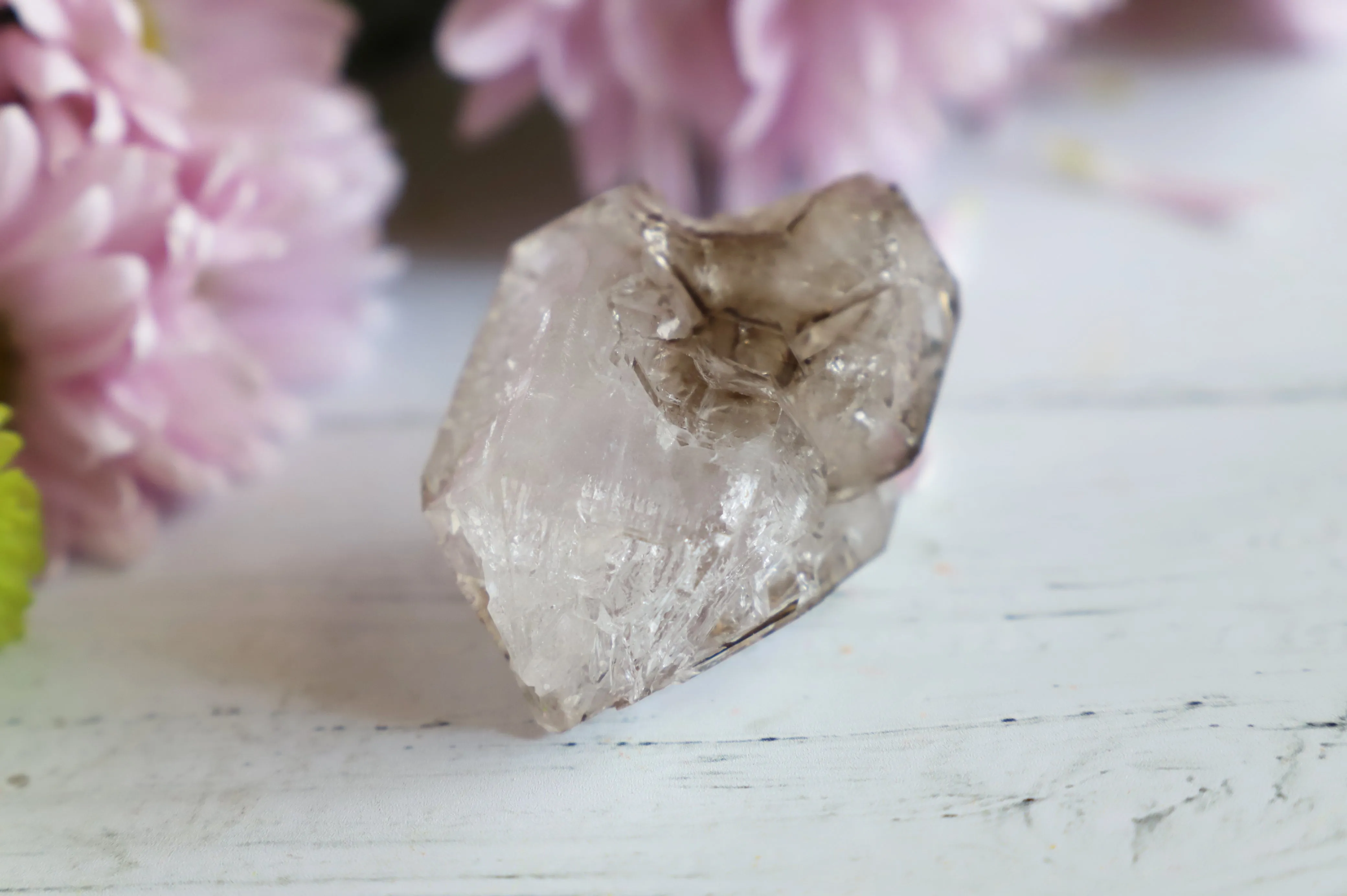 Natural Smoky Elestial Quartz | 89g