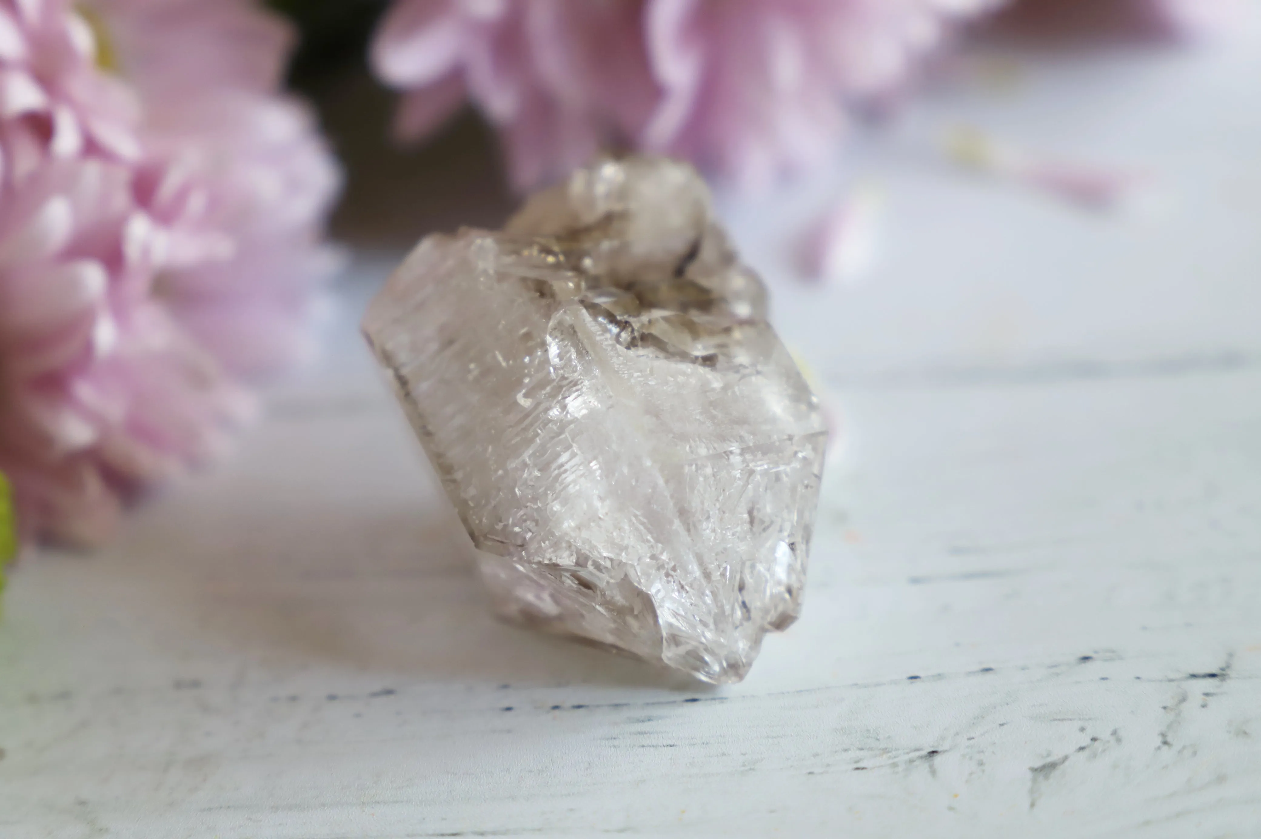Natural Smoky Elestial Quartz | 89g