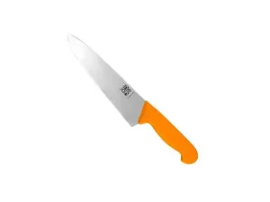 Neon Cuchillo Para Chef 8 Pulgadas Mango Ergonomico Color Naranja