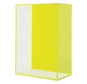 Neon Hanging Acrylic Box, Green - Gold Leaf Design Group