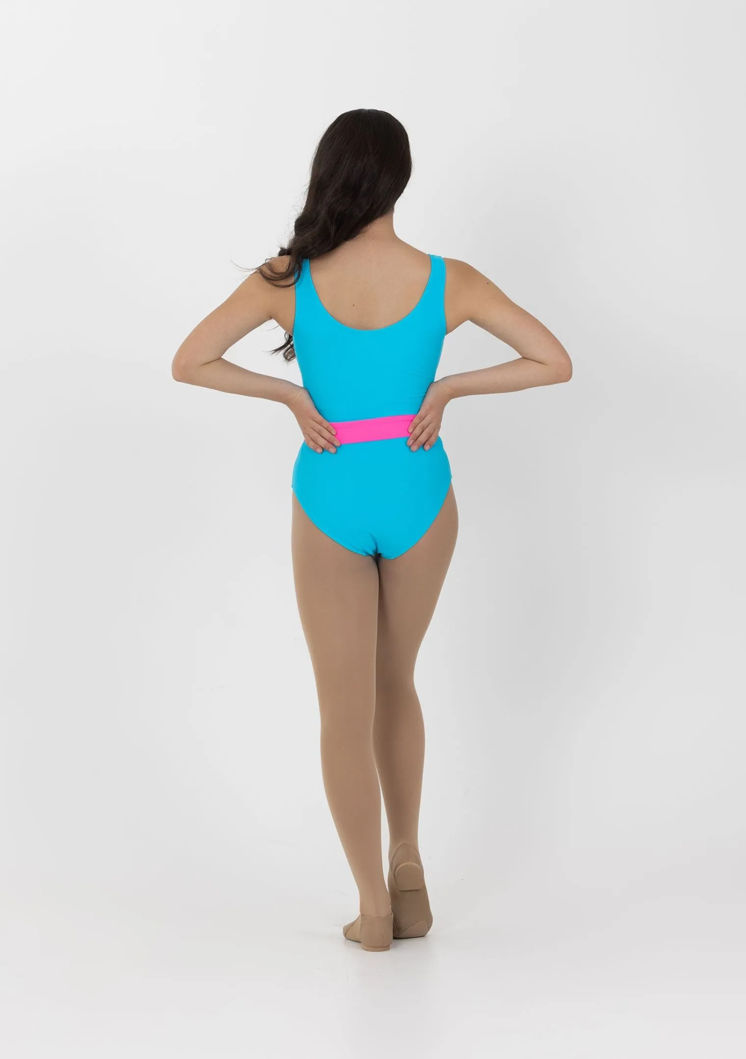 Neon Leotard with Waistband (S7)