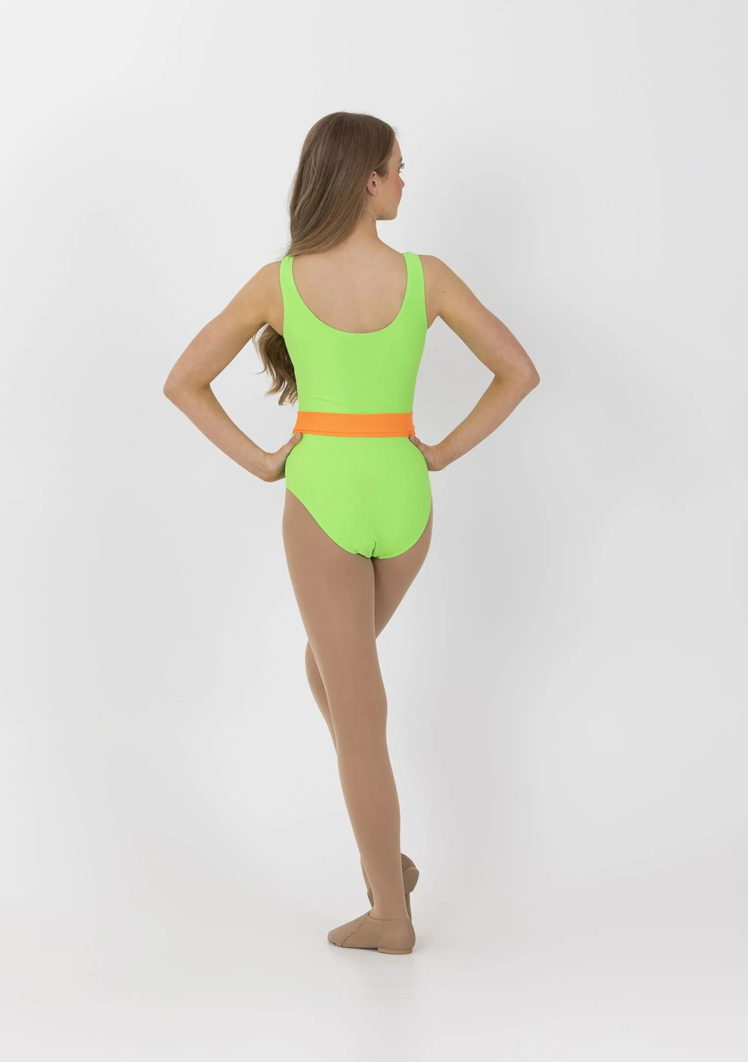 Neon Leotard with Waistband (S7)